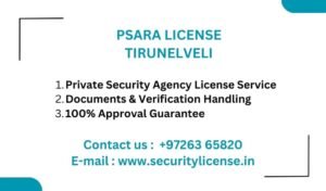 PSARA LICENSE TIRUNELVELI