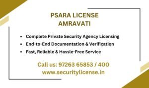 PSARA License in Amravati