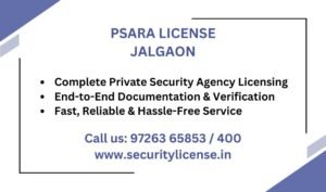 PSARA License in Jalgaon