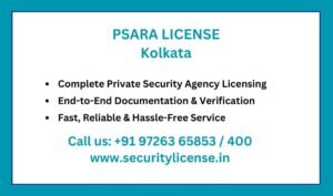 PSARA License in Kolkata