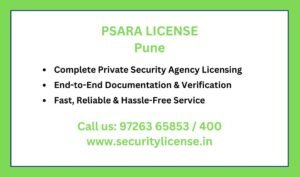 PSARA License in Pune