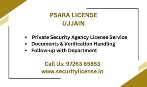 PSARA License in Ujjain