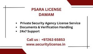 Private Security Agency License in Daman