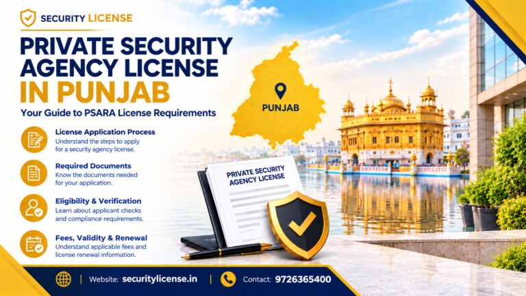 Private Security Agency License Consultant in Punjab